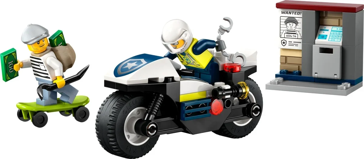 City, persecución en moto de policía